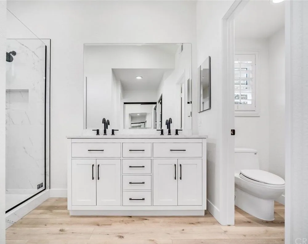 Laguna Niguel luxury bathroom remodel with premium tile finishes